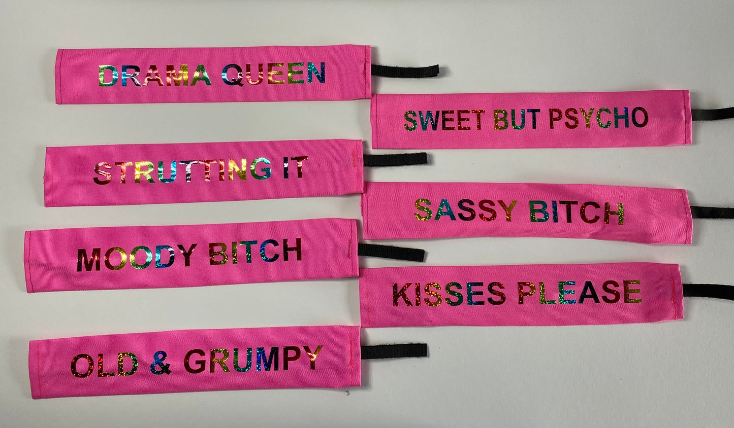 Customisable Lead Slips - Your Dog, Your Message