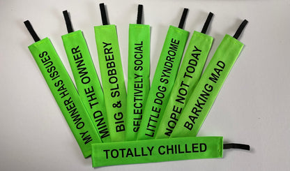 Customisable Lead Slips - Your Dog, Your Message